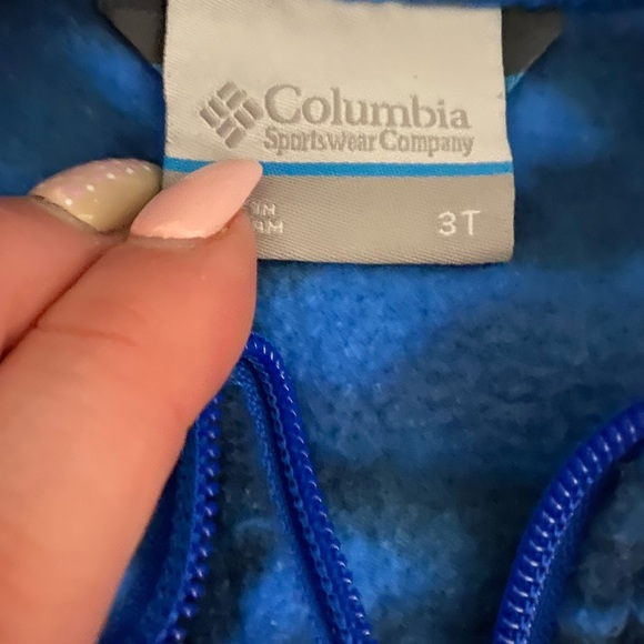Boys Columbia zip up fleece - Picture 2 of 2